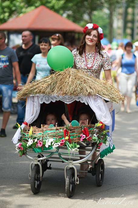 Бал колясок в Краснодаре 2014